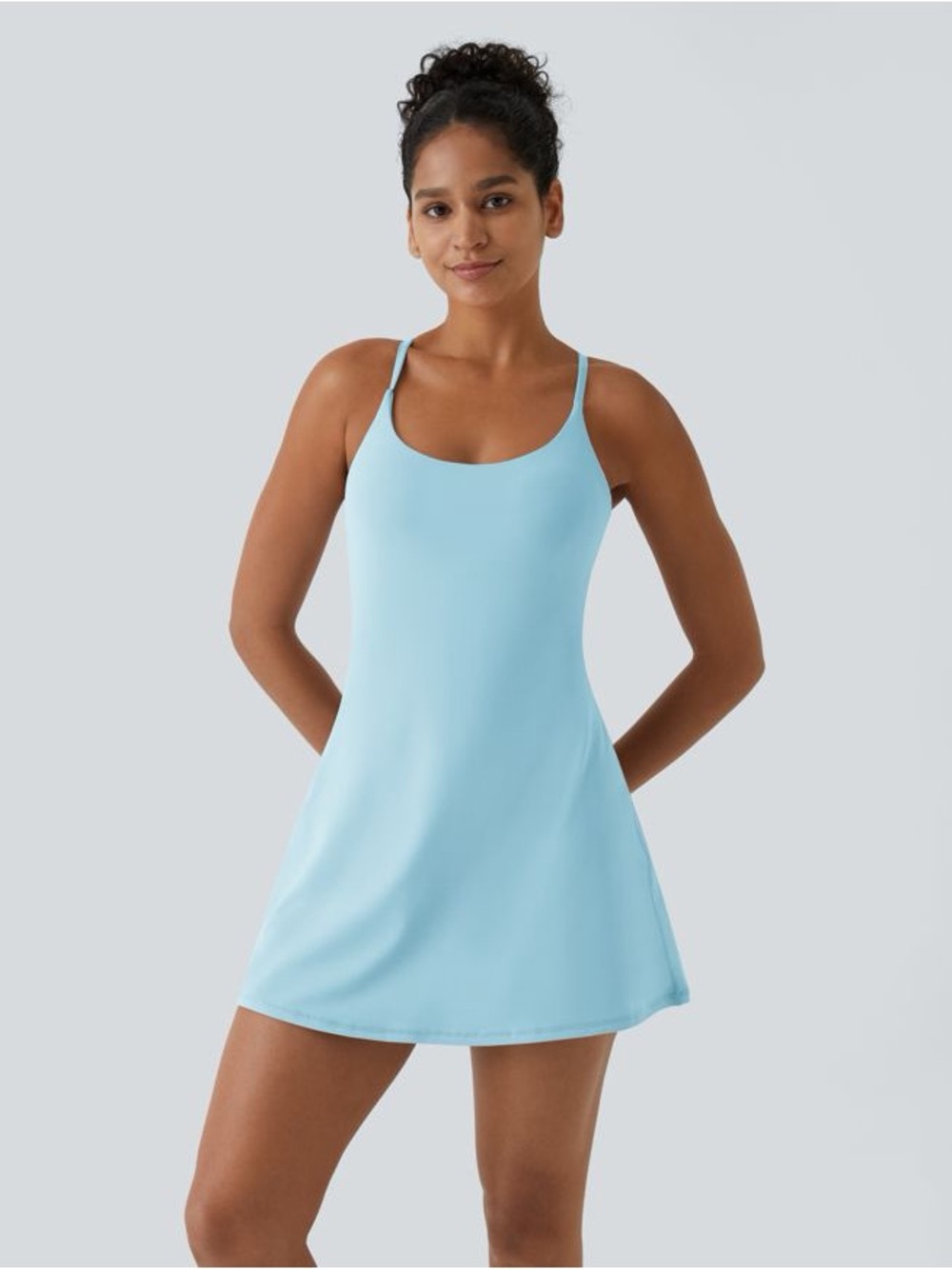 NWT Halara SoftlyZero™ Plush Backless Active Dress-Easy Peezy Edition Size XL - Picture 3 of 12